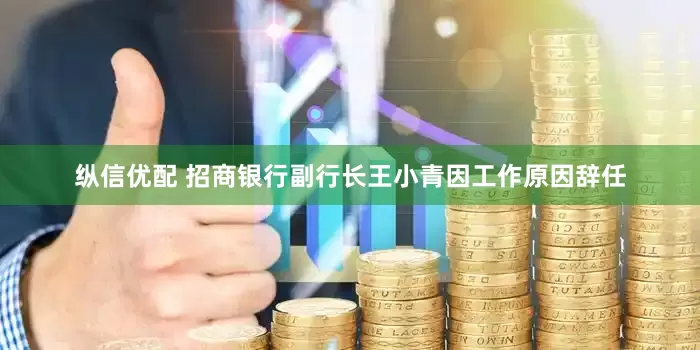 纵信优配 招商银行副行长王小青因工作原因辞任